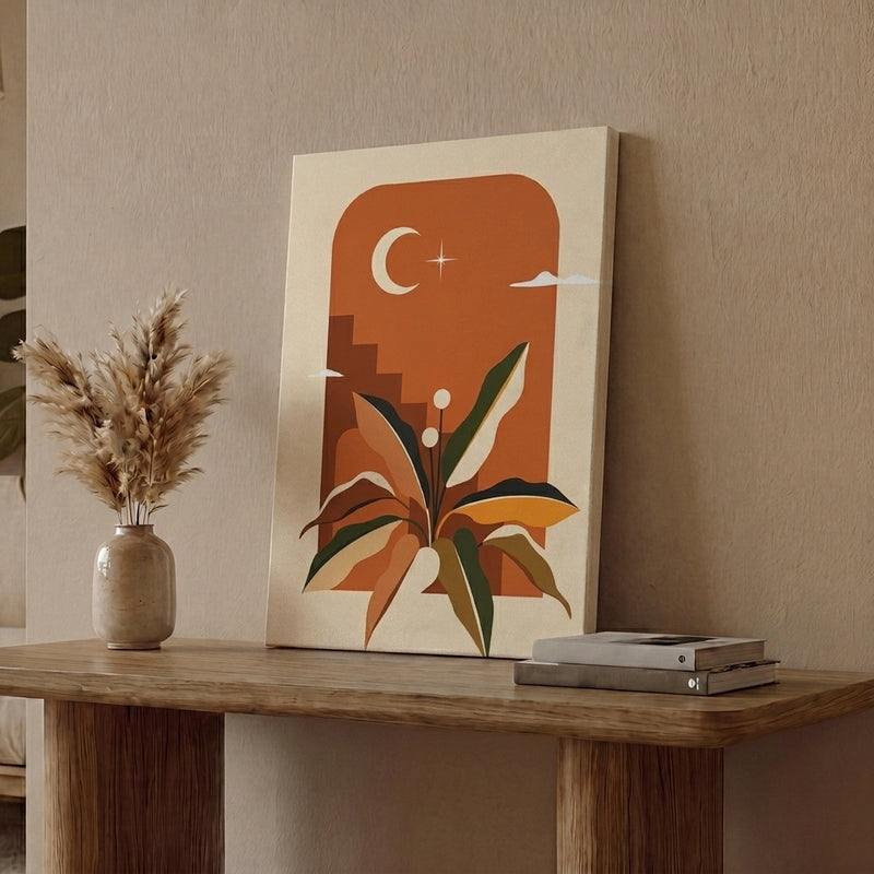 Night Boho Canvas Wall Painting