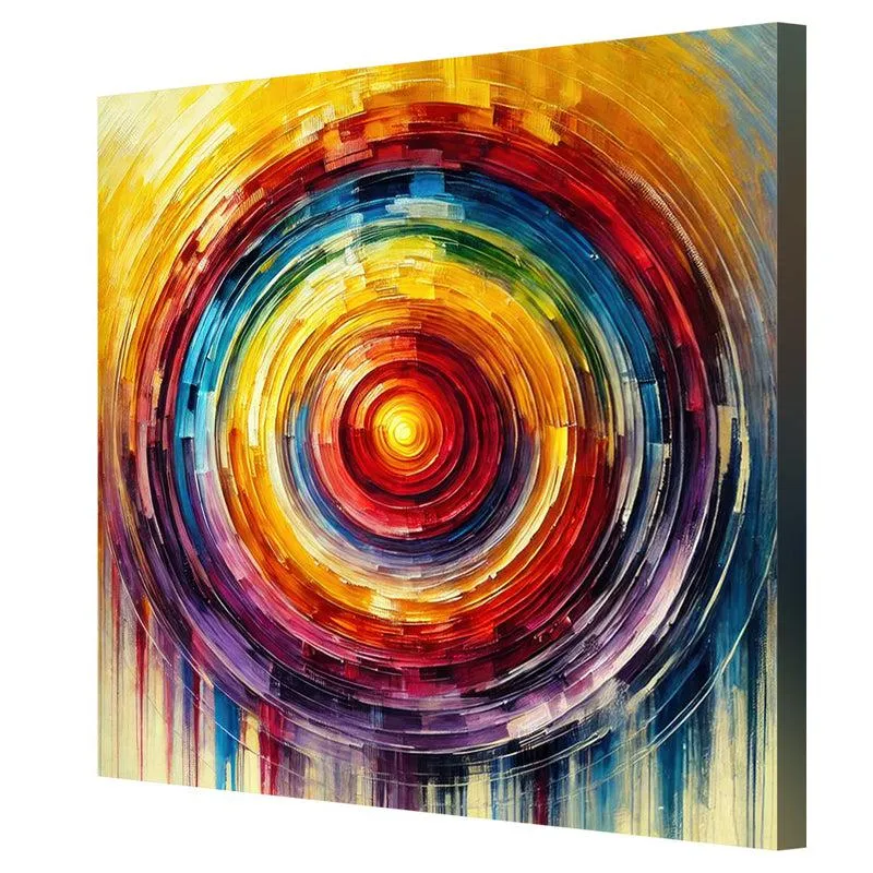 Luminous Spectrum Wall Painting media 5