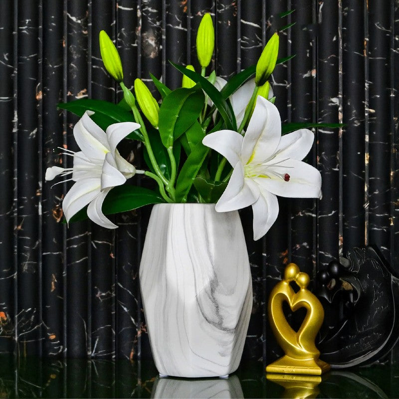 Marble Flow Contemporary Vase media 3