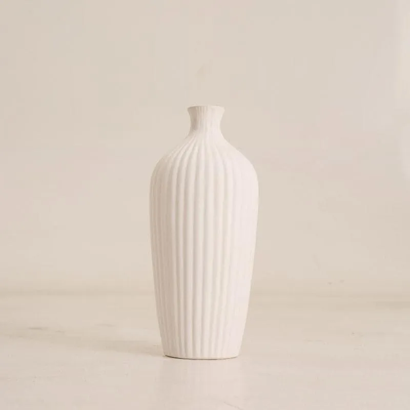 Jude Jazz Vase - White media 4