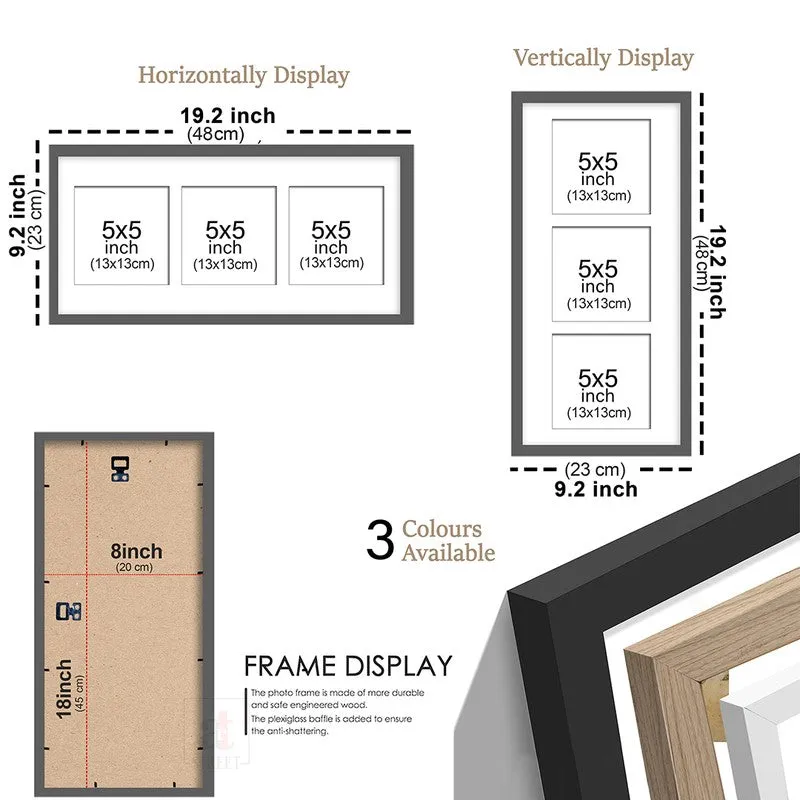 Pixera Collage Photo Frame - Beige media 5