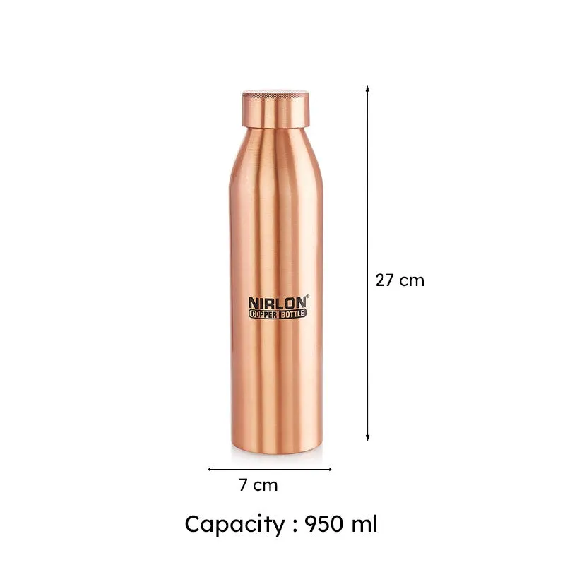 Trivana Copper Water Bottle - 950 mL media 10