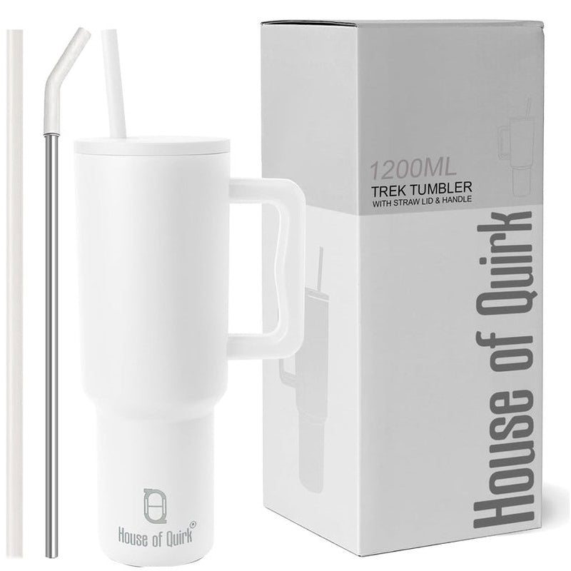 Hydra Boost Stainless Steel Tumbler (1200 ML) - White media 4