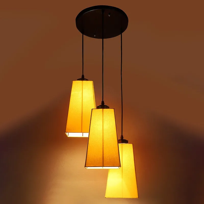 Shadowlux Triple Metal Ceiling Lamp - Yellow media 7