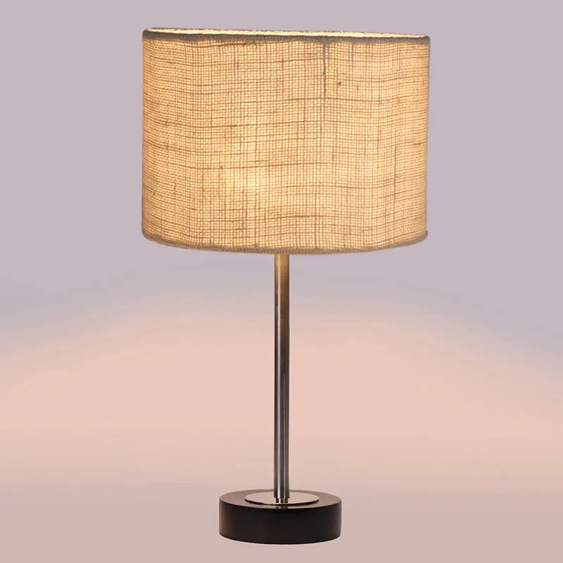 Sienna I Rodin Wooden Table Lamp - White,Silver,Black media 5