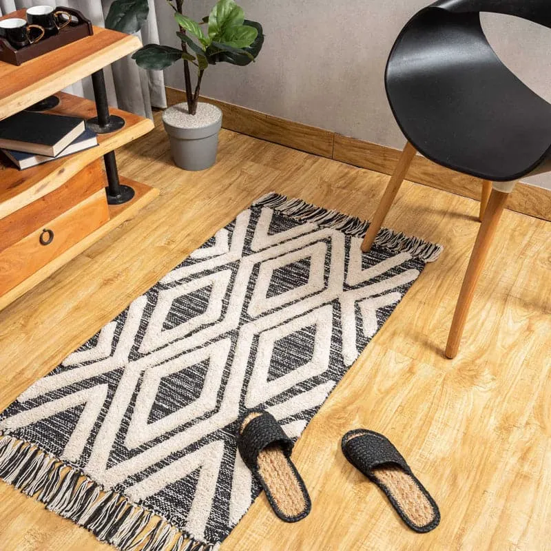 Crosser Cotton Antiskid Tufted Cotton Rug media 3