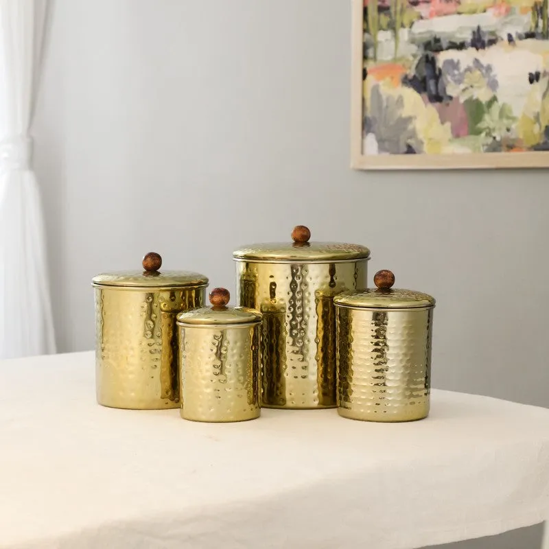 Larder Lock Container (Gold) - Set of Four media 1