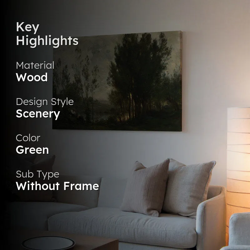 Moody Trees Wood Wall Art media 2