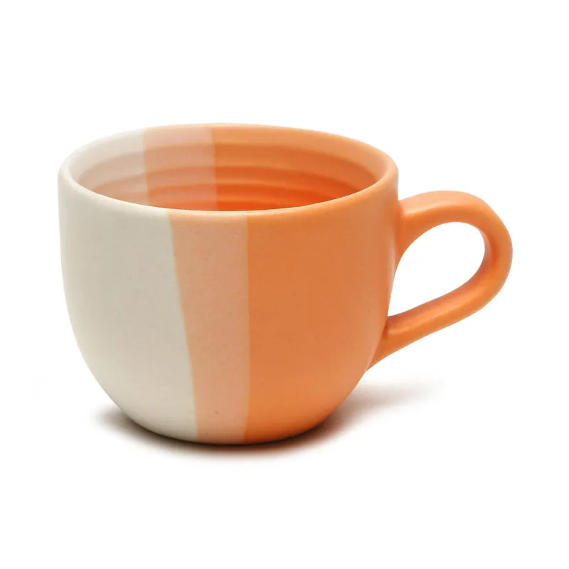 Mono Ceramic,Stoneware Tea Cup (150 mL Each) - Set Of Six - 5