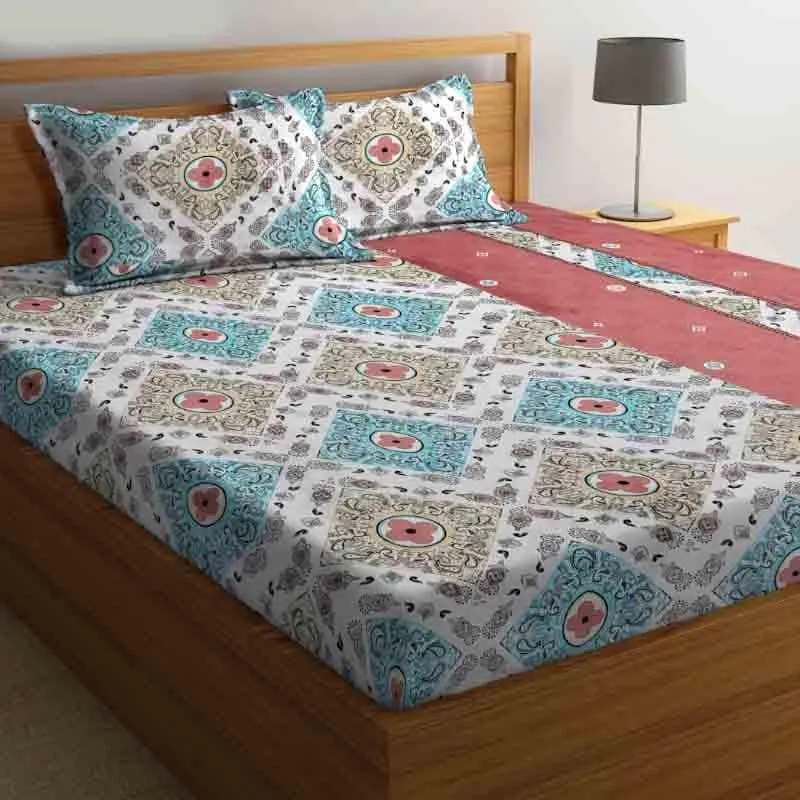 Indian Trails Bedsheet - 180 GSM media 1