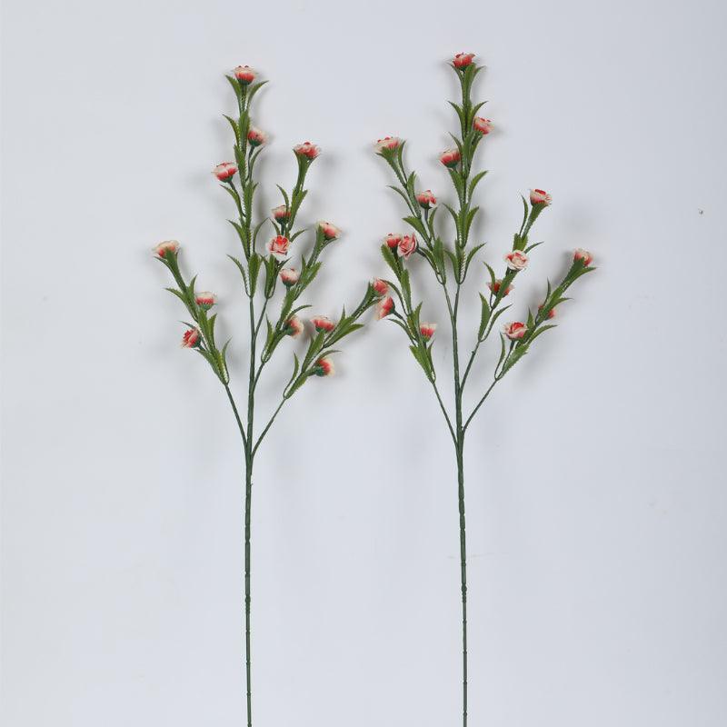 Faux Mini Rose Bloom Bunch (Pink) - Set Of Three media 3