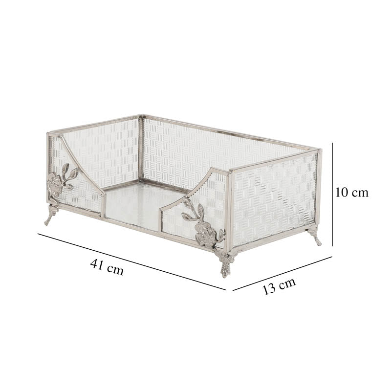 Citrile Silver Touch Tissue Holder - Silver media 6