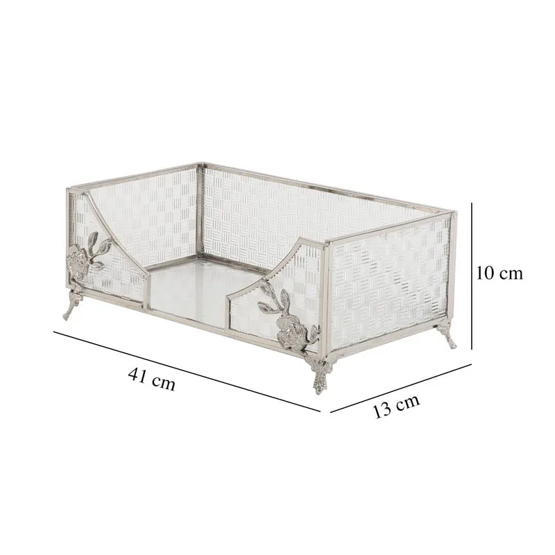 Citrile Silver Touch Tissue Holder - Silver media 6