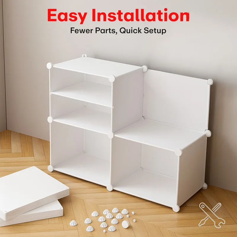 Rioware Modular Home Shoe Racks - White media 7