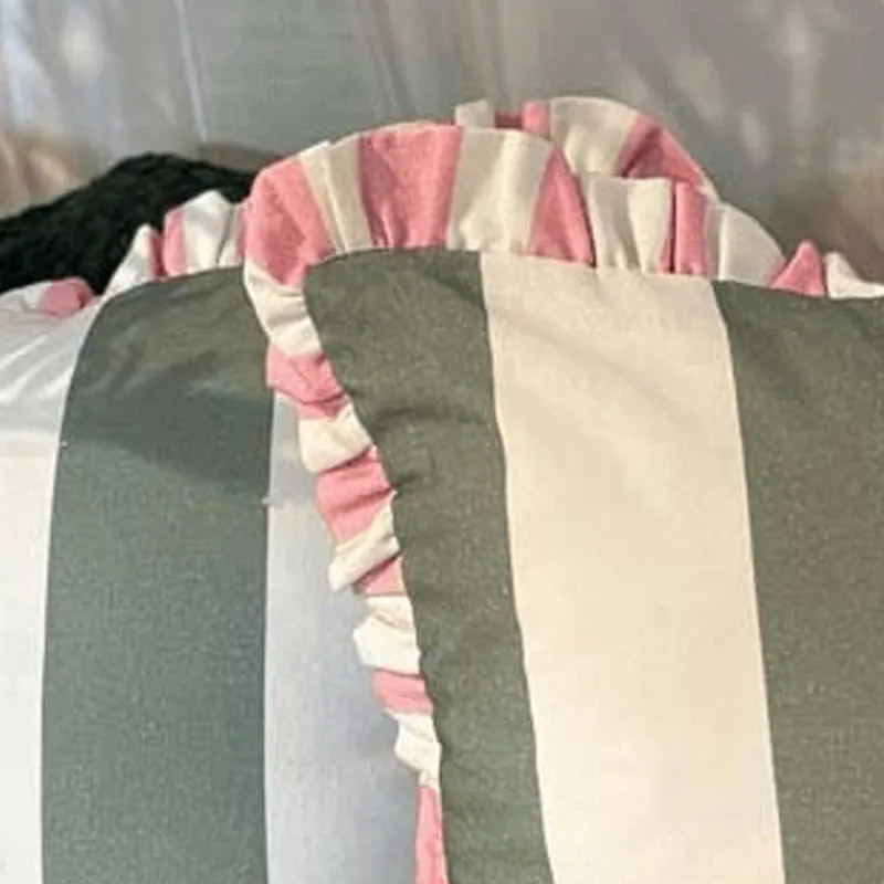 Stripe III Cotton Cushion Cover media 4