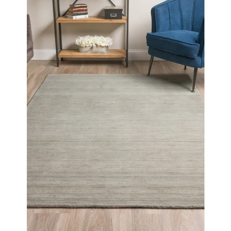 Aylin Hand Woven Wool Rug - Grey media 3