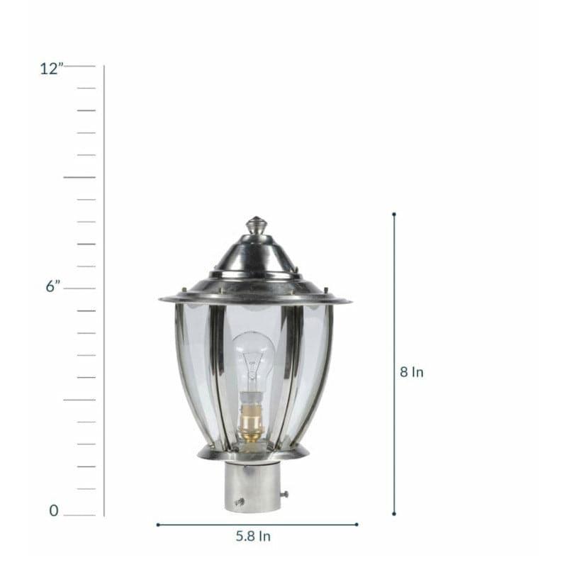 Doda Gate Lamp - Chrome media 4