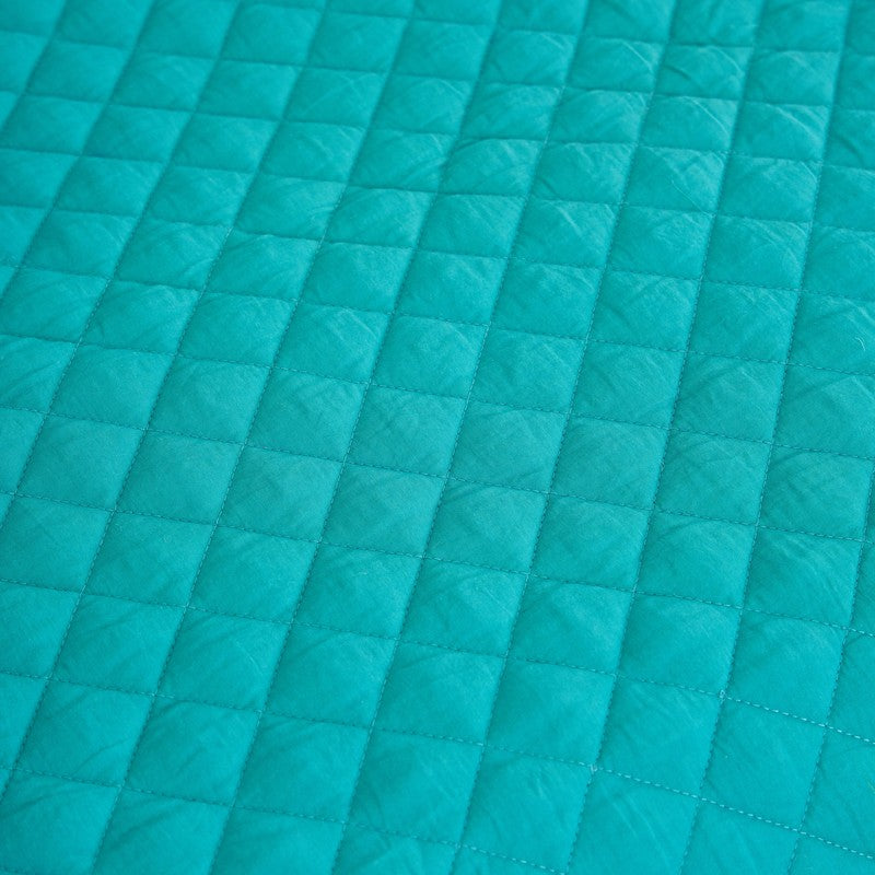 CozyCore Solid Cotton Comforter (Blue) - 200 GSM media 5