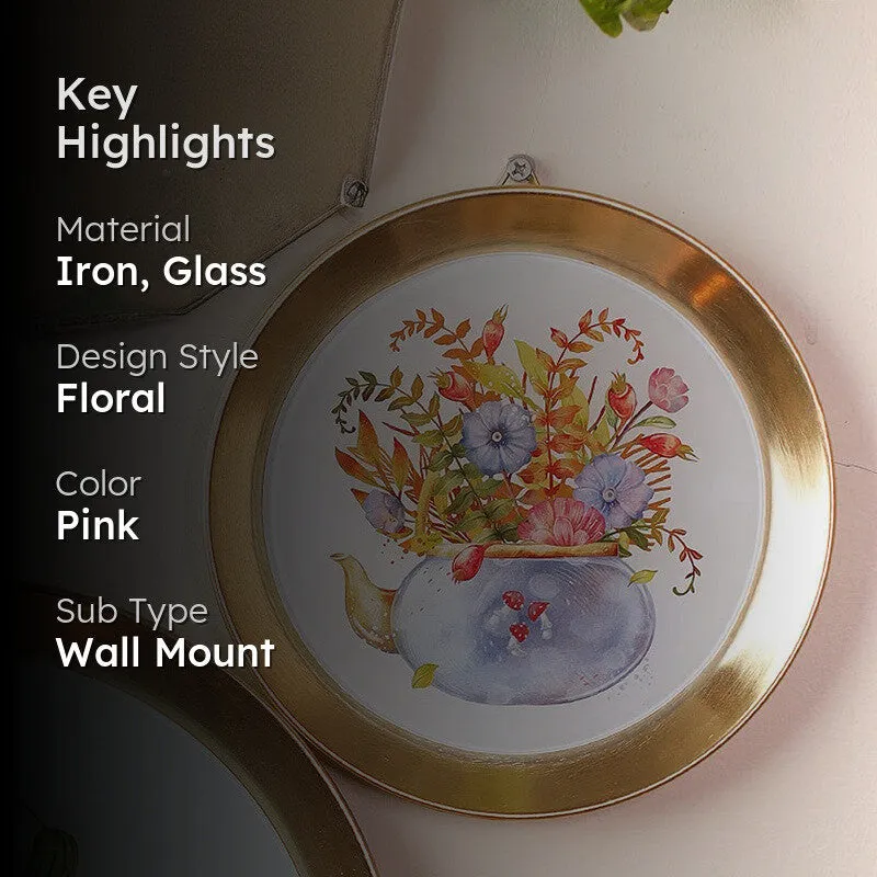 Blush Reverie Enamel Wall Plate media 2