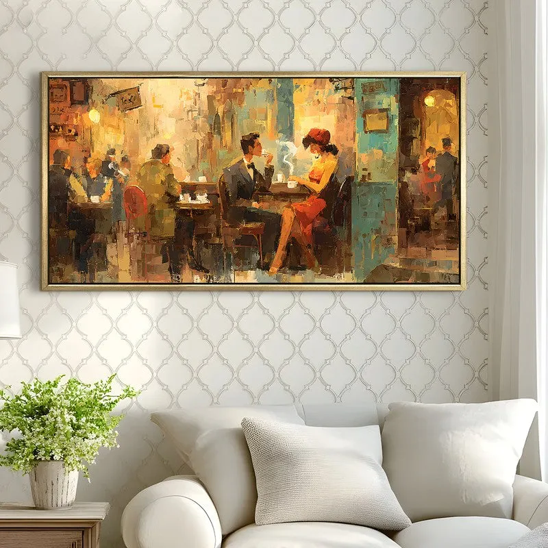 Convivial Canvas Wall Painting With Frame media 4