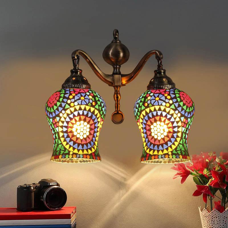 Elysian Metal Mosaic Wall Lamp