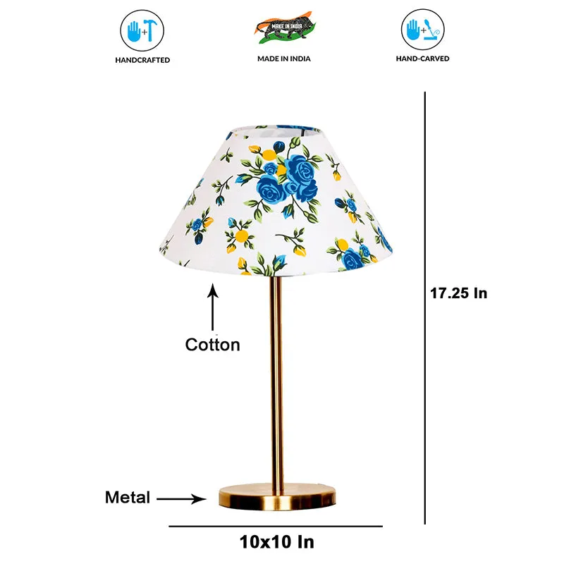 Garden Lights Cotton & Metal Table Lamp (Empire) media 4