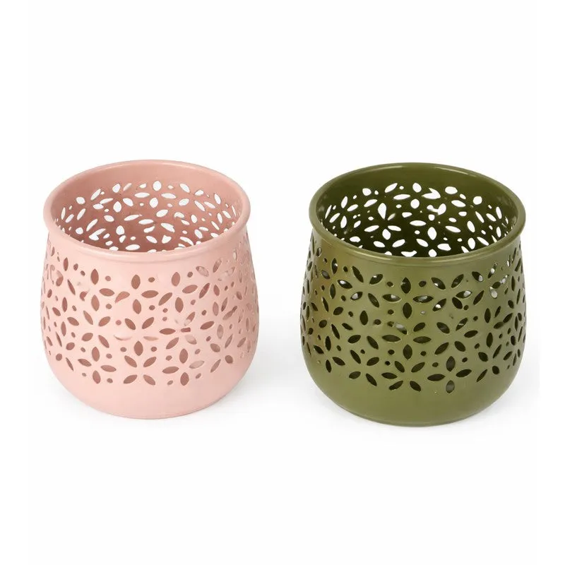 RegalHalo Tealight Holder - Set Of Two media 5