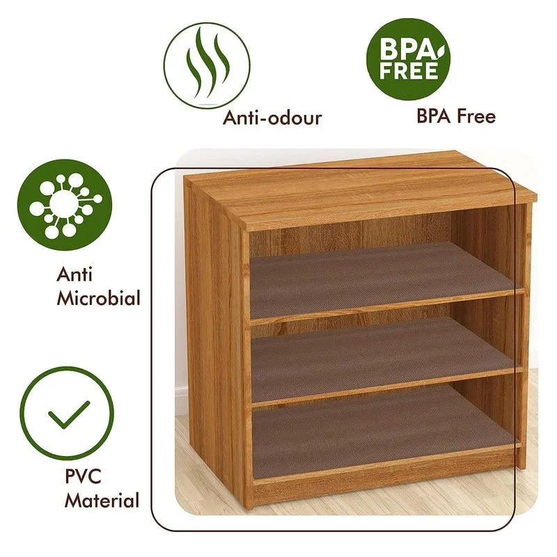 Laxis GripGuard Shelf Liner Mat - Brown media 8