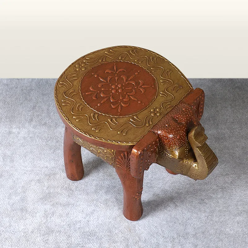 Regal Hastina VI Mango Wood Stool media 4