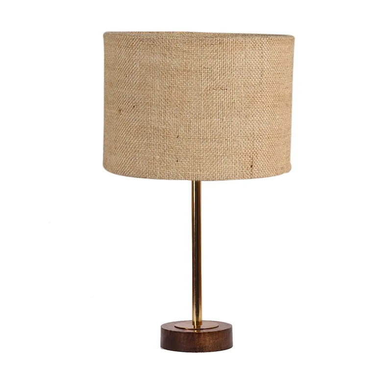 Sienna I Rodin Wooden Table Lamp - Beige,Gold,Brown media 4
