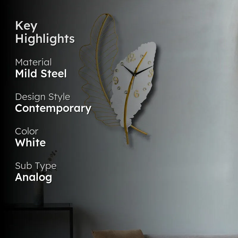 Orbit Silent Wall Clock - White media 2
