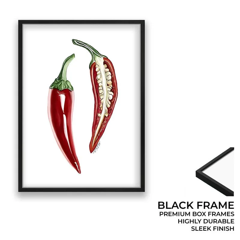 ChilliSplit Archival Canvas Wall Art - Black media 8
