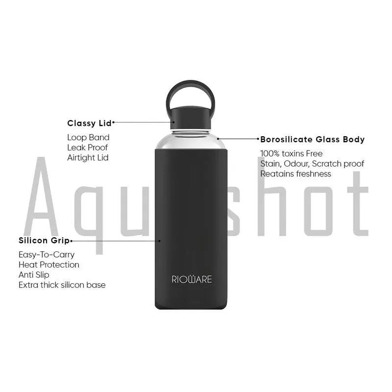 Rioware UrbanSip Minimal Bottle (Green, Black, 750 mL Each) - Set Of Two media 4
