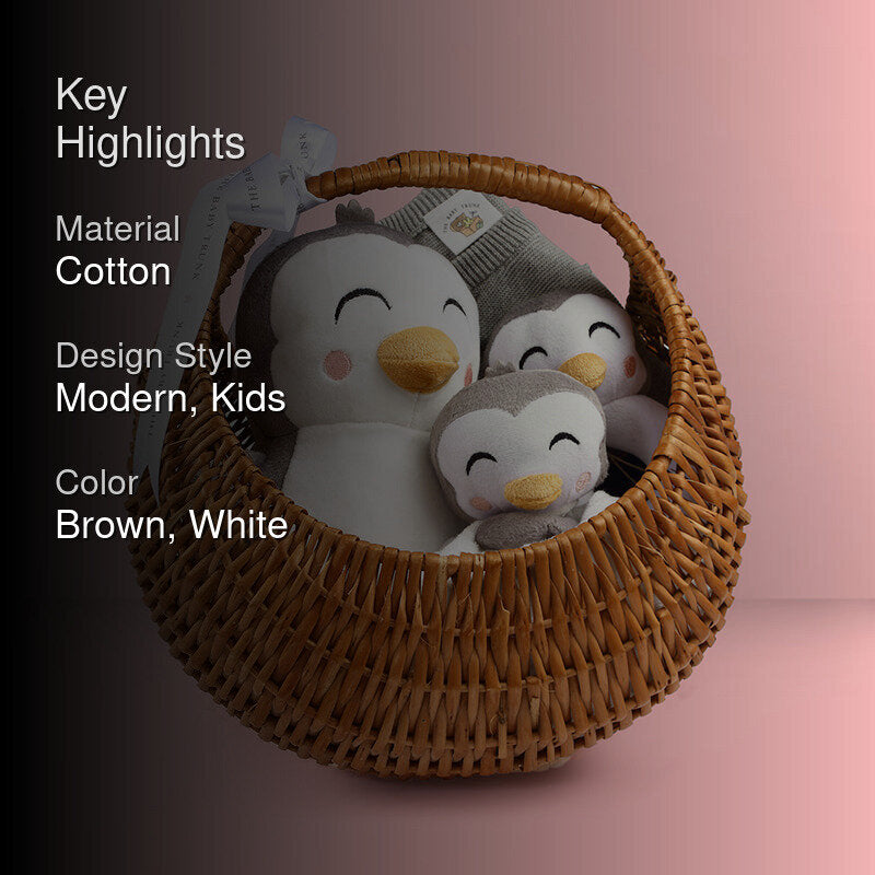 Waddle & Warm Baby Gift Basket - Five Piece Set media 2