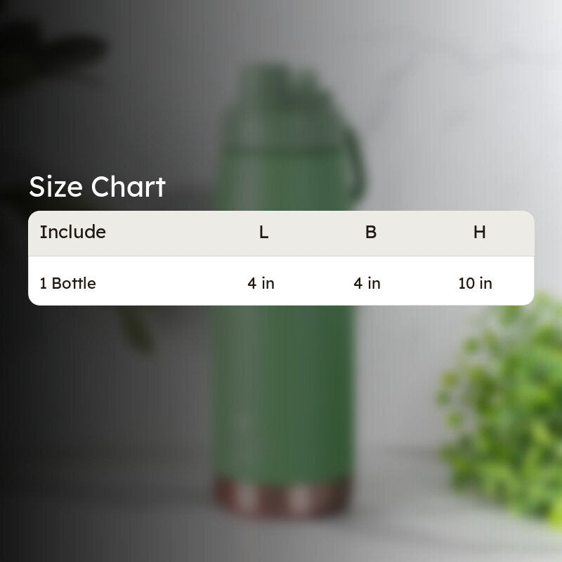 Drink Disco Water Bottle (Green) - 1000 mL media 7