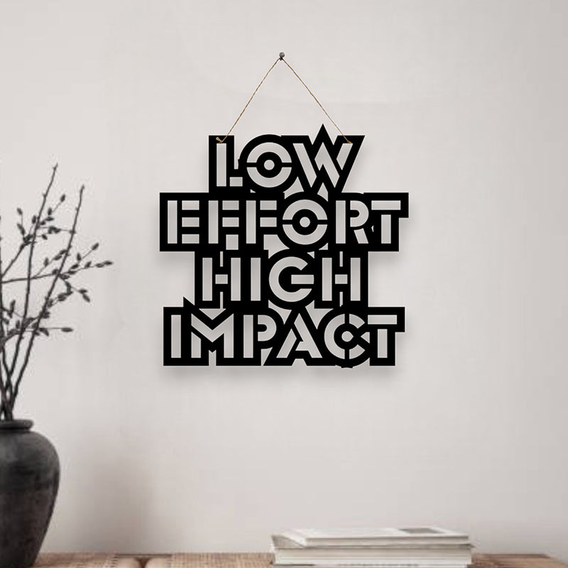 Low Effort High Impact Mild Steel Wall Accent