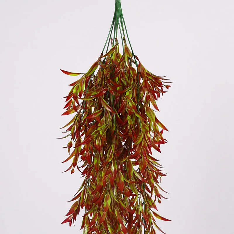 Verdhang II Artificial Hanging Vine (Red) - 2.7 Feet media 3