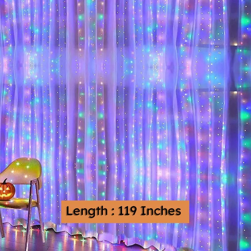 Heavenly Glow Curtain lights media 7