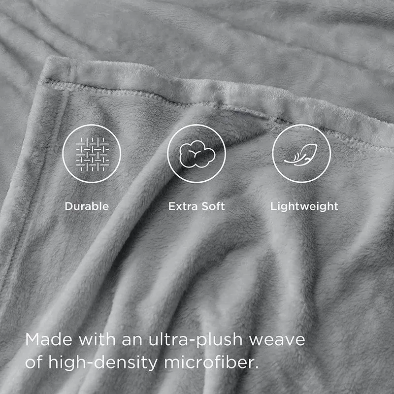 Soft Elite Blanket(Grey) - 220 GSM media 7