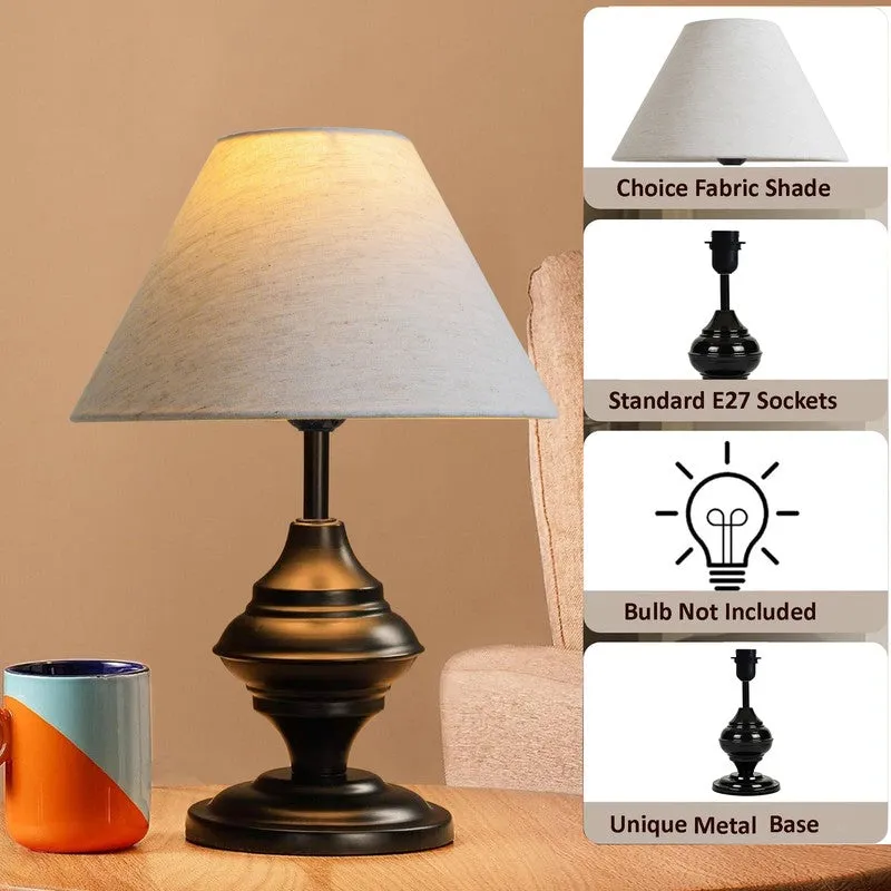 MonoCraft Metal Table Lamp - White media 5