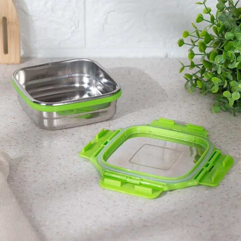 Hotspot Airtight Lunch Box (Green) - 300 mL media 3
