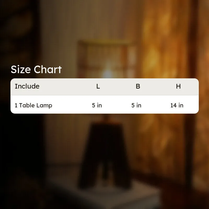Glowforge Cotton Table Lamp - Brown media 7