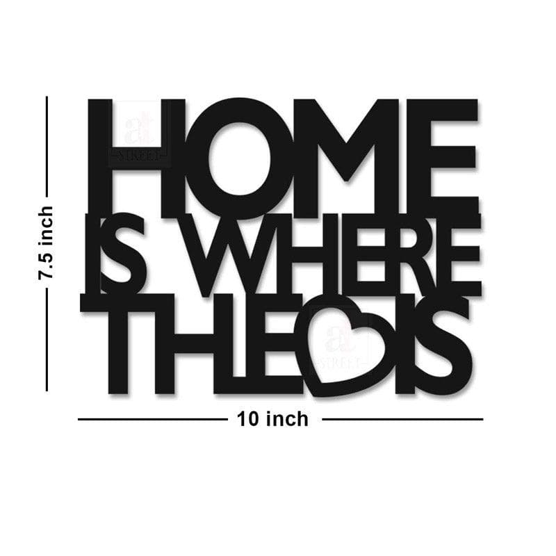 Home Is Where Love Is Plastic Wall Accent media 4