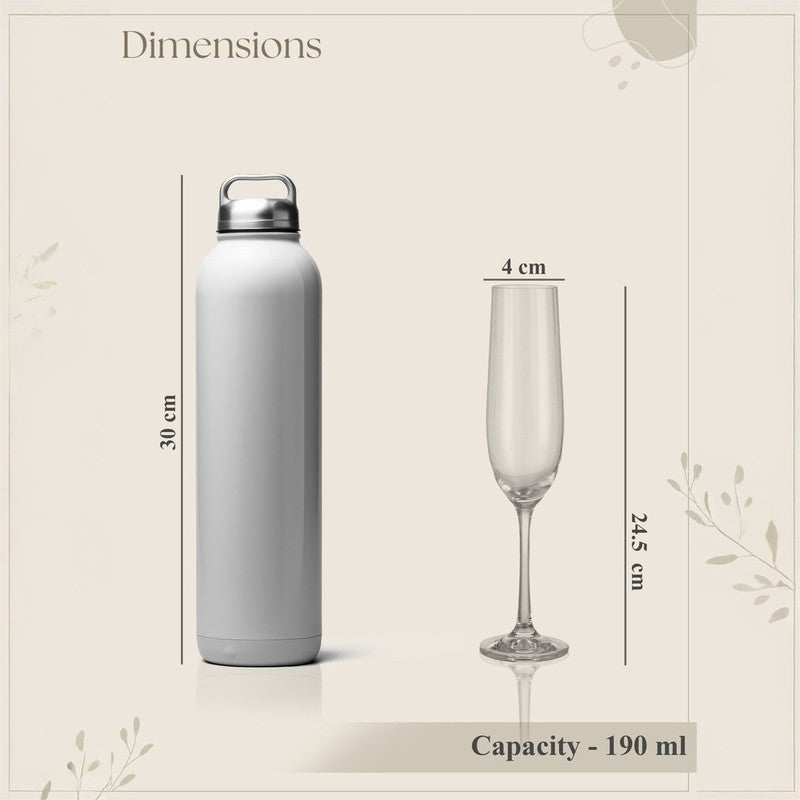 Ferano Champagne Glass(190 mL) - Set Of Two media 6