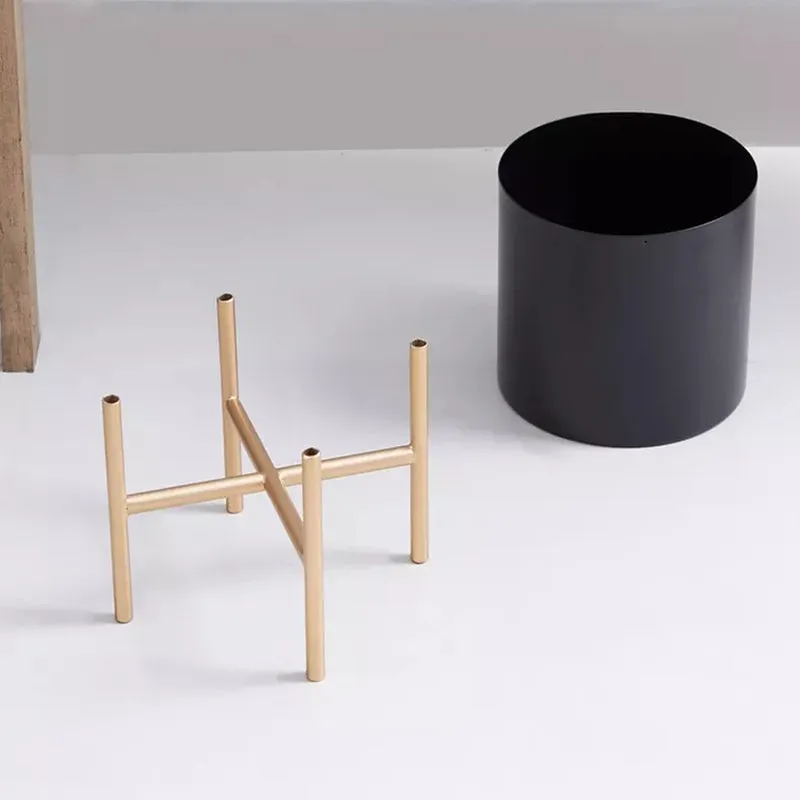 Ashiya Planter With Stand - Black media 4