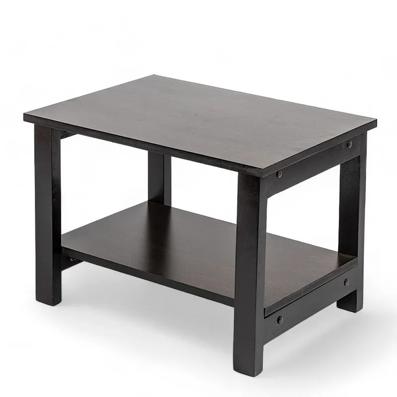 Yirox Sheesham Wooden Center Table - Black media 6