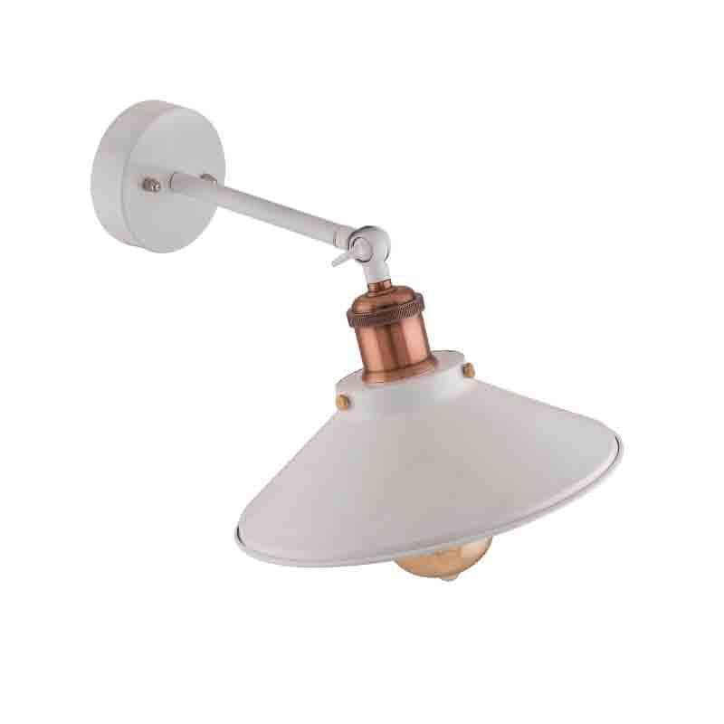 Indak Metal Wall Lamp - Copper, White media 4