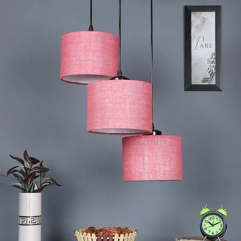 Lumera Drift Metal Ceiling Lamp - Pink media 3