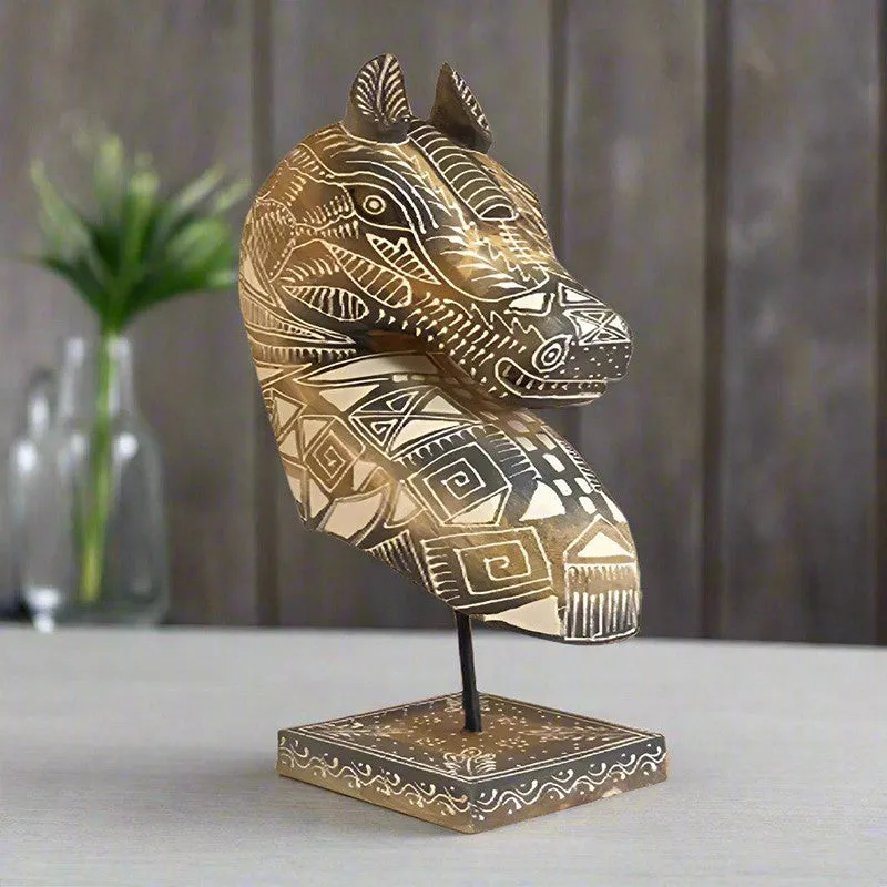 Chetak Tribal Deco Showpiece media 1