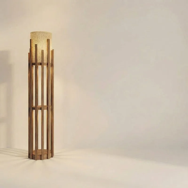 DLume Wooden Cage Floor Lamp media 7